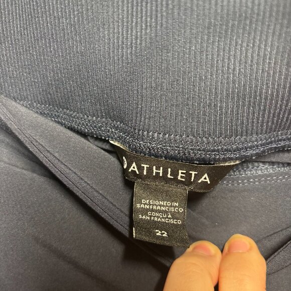 Athleta Brooklyn Ankle Pants-SZ 22-Blue - Picture 2 of 4